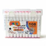 Box de 108 Marqueurs Alcool double pointe Art Markers - Kalino