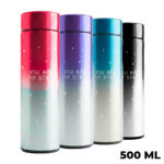 Bouteille Isotherme Intelligente avec Affichage de la Température – Acier Inoxydable 500 ml