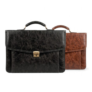 Sac Maîtresse Cuir Vintage mallette cuir texturé