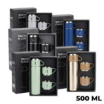 SET Bouteille Isotherme Inoxydable 500 ml