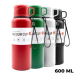 Gourde en acier inoxydable VACUUM 600 ml