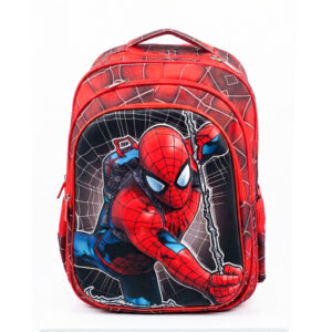 Sac à Dos Spiderman Toile Rouge