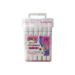 MARQUEURS KALINO DOUBLE TETE PAQ DE 36
