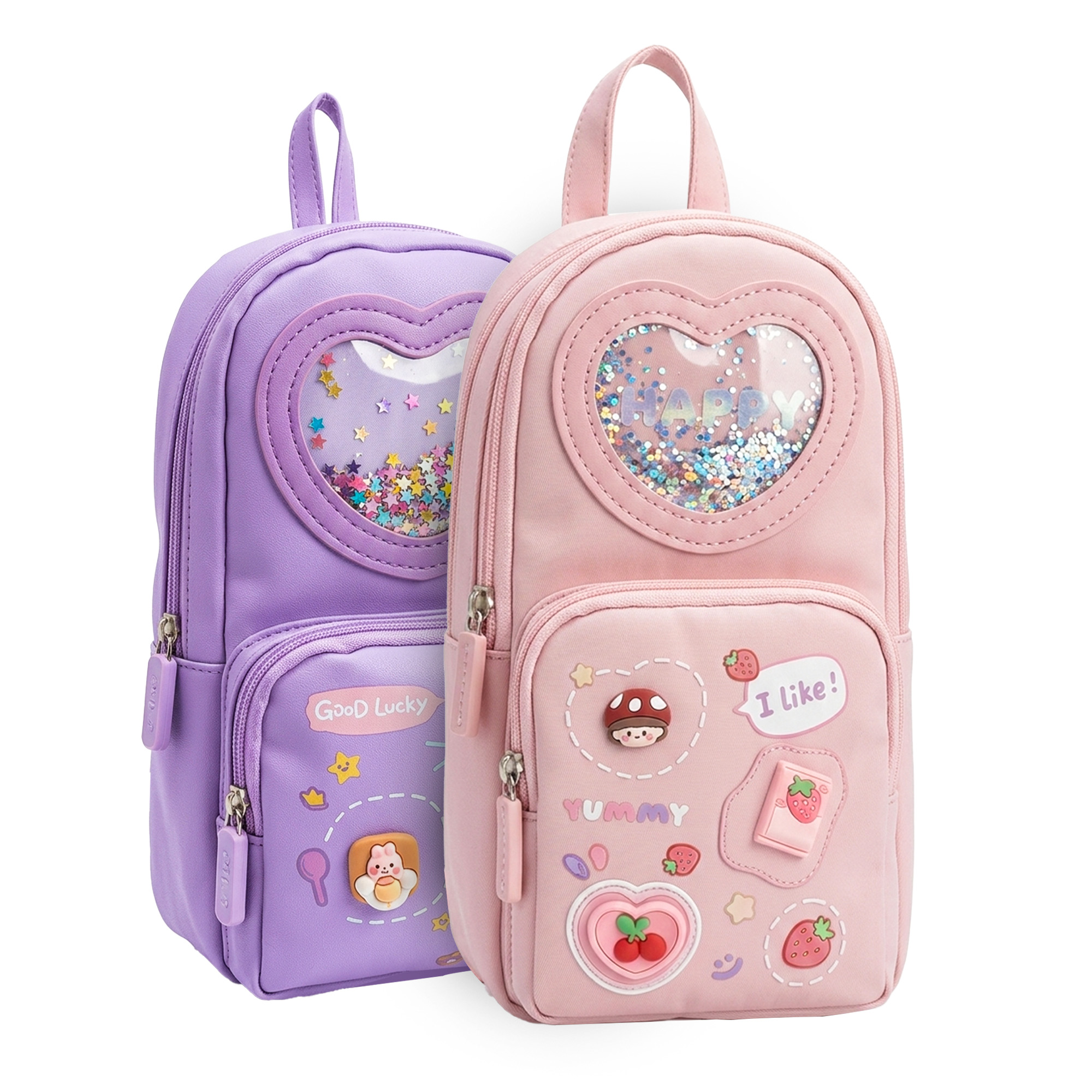AZERTFFFFFFF Trousse sac a dos scolaire Kawaii. – Image 1