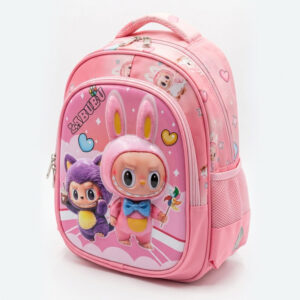 Sac à Dos Labubu Duo Rose