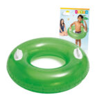 Bouée gonflable pour piscine avec 2 poignées robustes