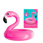 Flotteur de Piscine Flamant Rose Gonflable