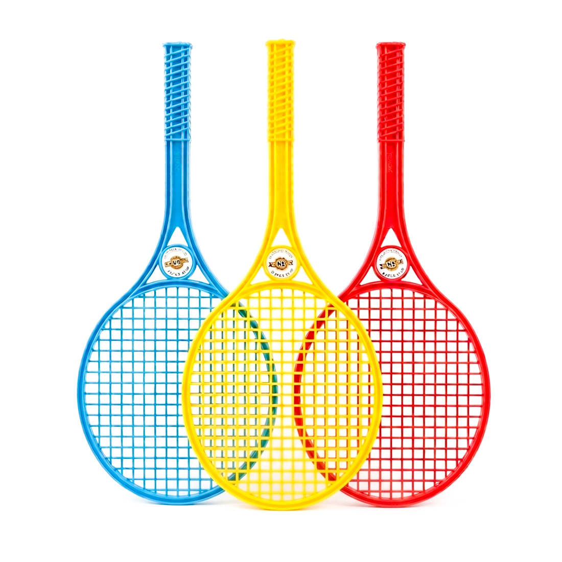 YRYR Raquette de tennis de plage colorée avec balle – Image 1