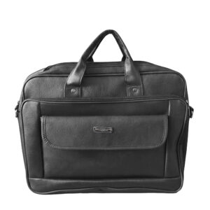 Cartable Cuir Noir sac de travail élégant