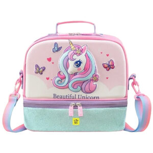 Panier Isotherme Unicorn Rose