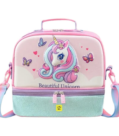 Panier Isotherme Unicorn Rose
