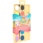 Boîte de 12 pastilles aquarelle Kawaii - Jovi