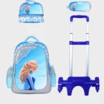 Sac à dos scolaire 17" 3 pièces GB5402TB– Trousse + Sac repas – Chariot vendu séparément