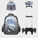 Sac à dos scolaire 17" 3 pièces GB5485TB – Trousse + Sac repas – Chariot vendu séparément