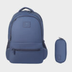 Sac à Dos Scolaire 18'' + Trousse GB5515-7  – Grande Capacité et Design Confortable