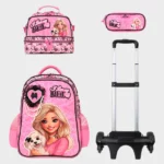 Sac à dos scolaire 17" 3 pièces GB5597TB – Trousse + Sac repas – Chariot vendu séparément