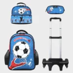 Sac à dos scolaire 16" 3 pièces GB5606TB – Trousse + Sac repas – Chariot vendu séparément