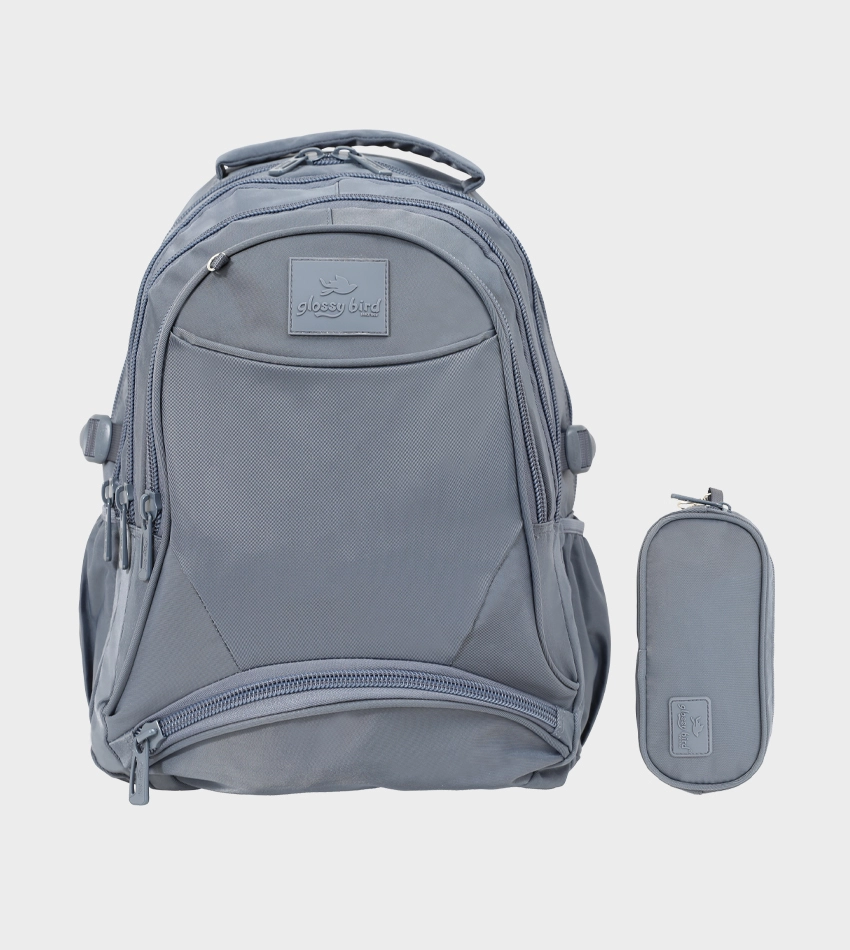 GB5635-7_0 Sac à Dos Scolaire 18'' + Trousse GB5635-7 – Grande Capacité et Design Confortable – Image 1