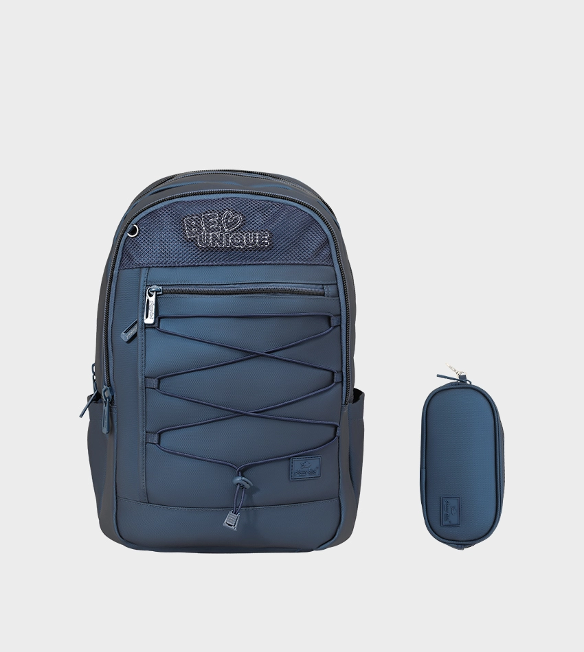 GB5639-4_0 Sac à Dos Scolaire 18'' + Trousse GB5639-4 – Grande Capacité et Design Confortable – Image 1