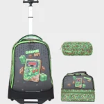 Cartable à Roulettes & Trousse 18" - GB5654T-4