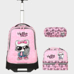 Cartable à Roulettes & Trousse 18" - GB5655T-1