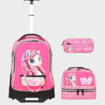 Cartable à Roulettes & Trousse 18" - GB5655T-2