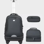 Cartable à Roulettes & Trousse 18" - GB5657T-1