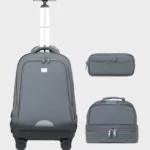 Cartable à Roulettes & Trousse 18" - GB5657T-3