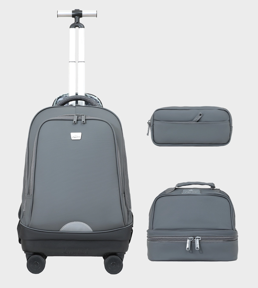 GB5657T-3_0 Cartable à Roulettes & Trousse 18" - GB5657T-3 – Image 1