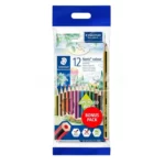 crayons de couleur STAEDTLER Noris colour 185, set de 12