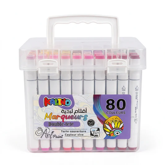 freepik_ameliorer-la-qualite-de-cette-image-et-sur-un-fond-blanc-remove-the-hand_0001 KALINO Feutres Acryliques Double Pointe – 80 Couleurs – Image 1