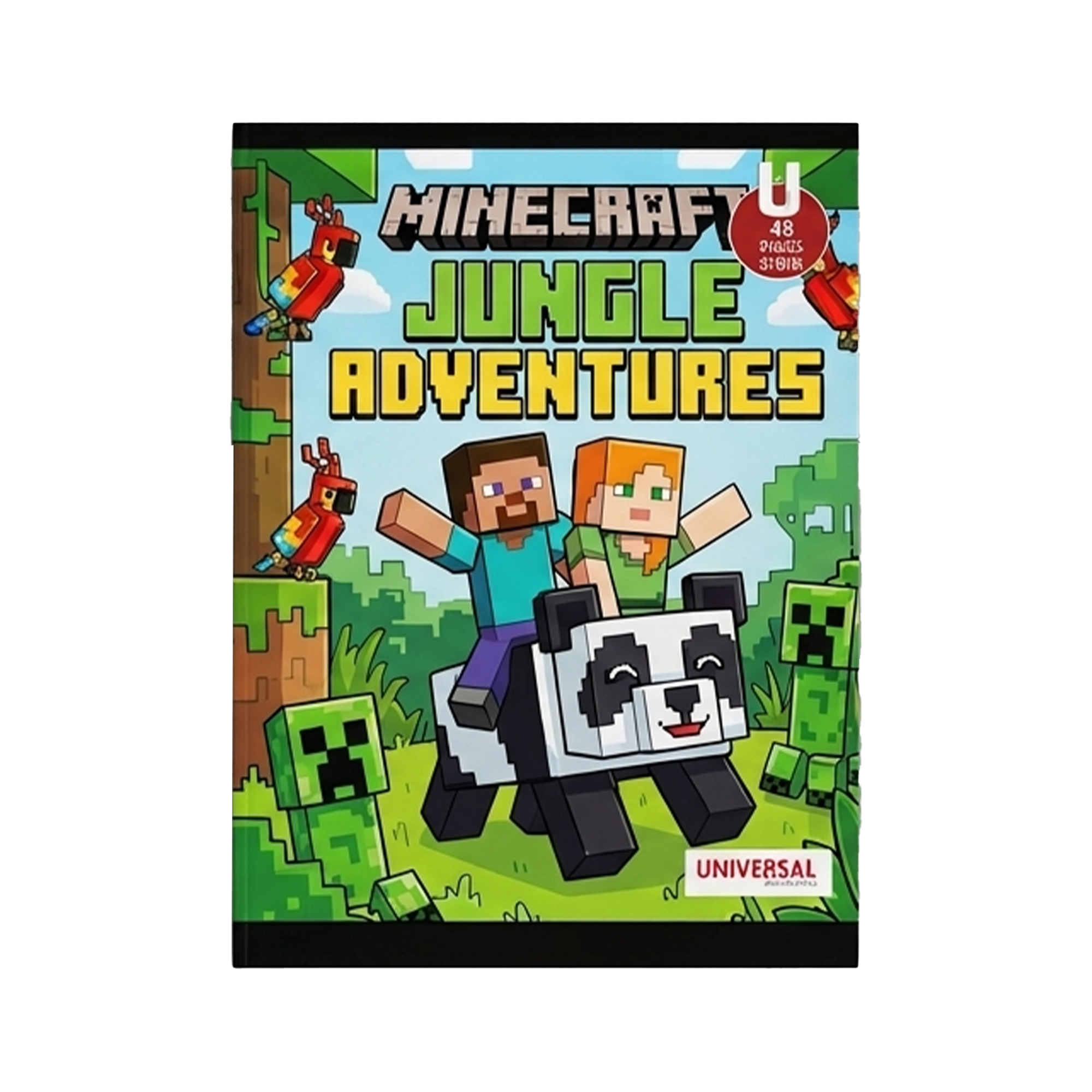 minecraft cahier CAHIER UNIVERSAL 48 PAGES – Image 1