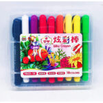 Bâton de Coloriage Rétractable Silky Crayon 18 Couleurs