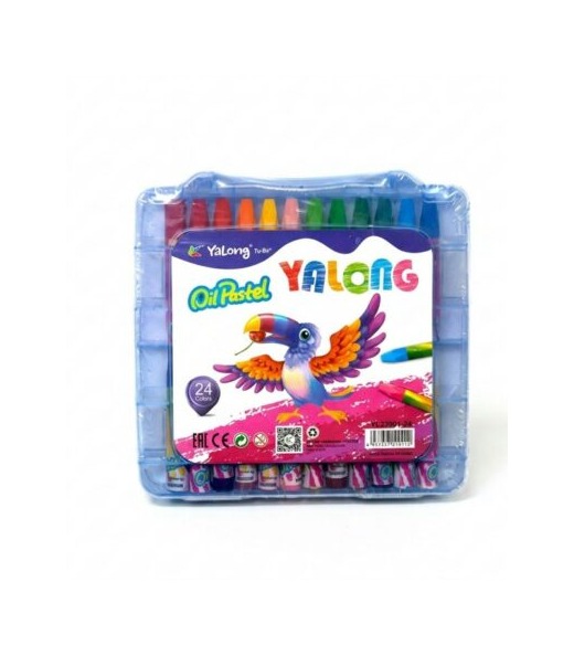 yalong_24_medium_padding Set de 24 Pastels à l'Huile YALONG – Image 1