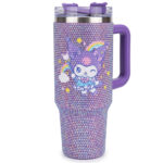 Un thermos « bling » en strass KUROMI
