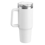 Un thermos « bling » BLANC