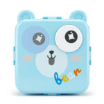 Lunchbox Bear avec œil en relief - Bleu