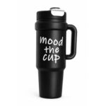 UN THERMOS BLING "MOOD THE CUP" NOIR