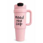 UN THERMOS BLING « MOOD THE CUP » ROSE