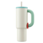 UN THERMOS BLING BLANC