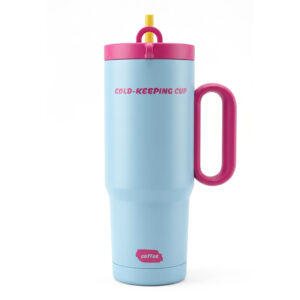 Thermos Bling Bleu Fuchsia