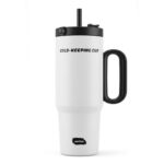 UN THERMOS BLING BLANC