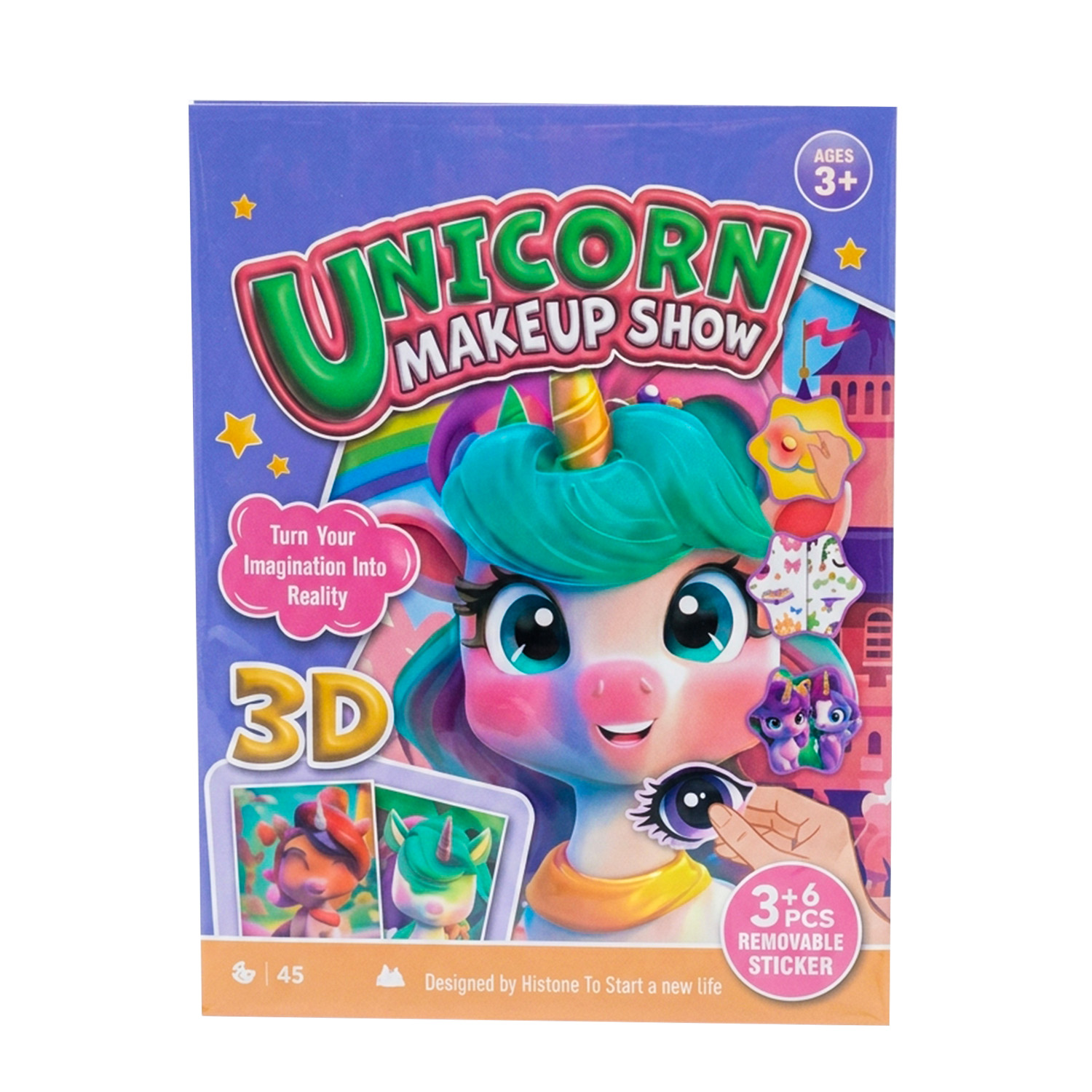 84644d STICKERS 3D UNICORNS – Image 1