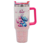 Un thermos « bling » en strass STITCH