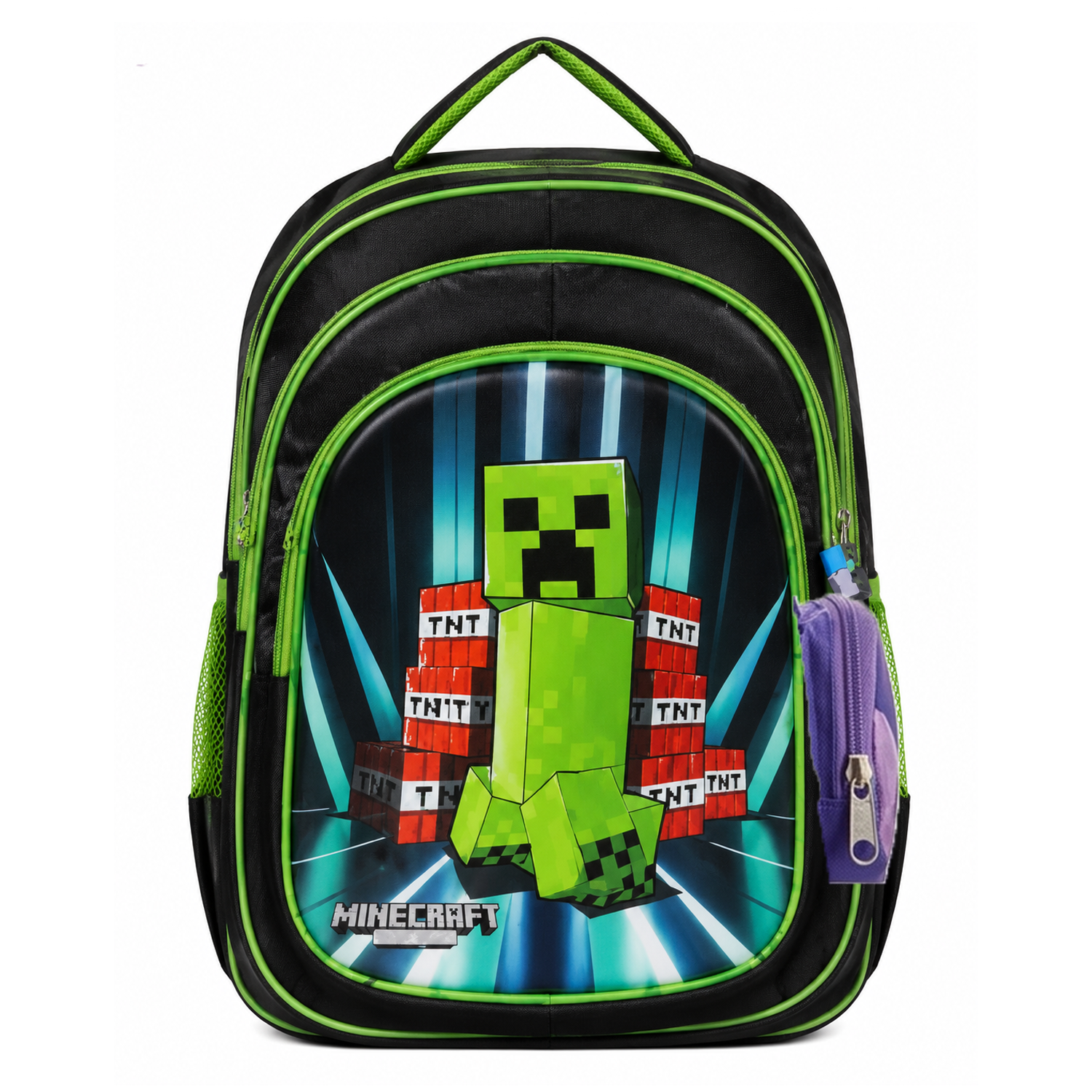 Sac à Dos Vert MINECRAFT Sac à Dos Vert MINECRAFT
