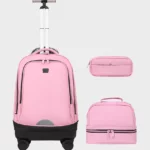 Cartable Trolley GB5658T-2 Rose Glossy Bird