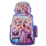 SAC A DOS FROZEN 16" 3D 3 PIECES