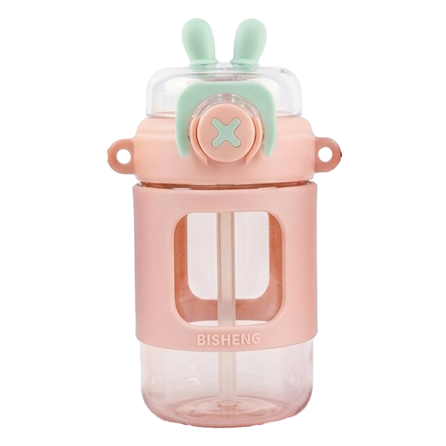 bunny ears 2 Gourde plastique isotherme – Image 1