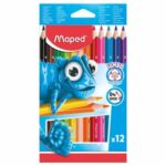 Maped - Crayons de couleur Jumbo - Set de 12