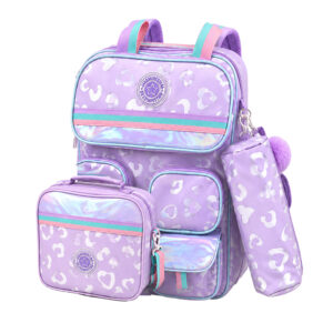 Sac à Dos Leopard Rose JasmineStar Violet
